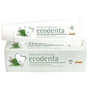 Ecodenta - Pasta do zębów kompleksowa pielęgnacja z ekstraktem z 7 ziół i bioaktywnym wapniem - 100 ml