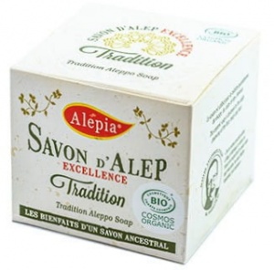 Alepia - Mydło Alep Tradition 1% oleju laurowego, 99% oliwy z oliwek - 190g