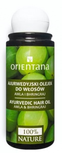 Orientana - Ajurwedyjski olejek do włosów Amla i Bhringraj - 105 ml 