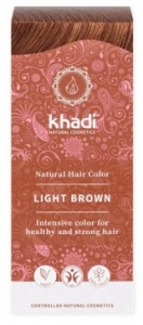 Khadi – Naturalna Henna Jasny Brąz – 100g