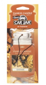 Yankee Candle - Car jar Leather - 1 szt.