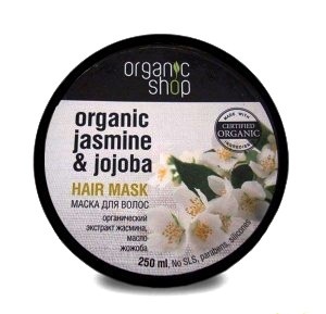 Organic Shop - Organiczna maska do włosów Jaśmin & Jojoba - 250 ml