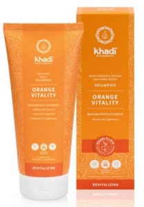 Khadi -  Rewitalizujący szampon do włosów z Pomarańczą - 200 ml