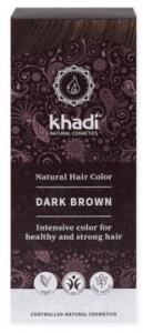 Khadi – Naturalna Henna Ciemny Brąz – 100g