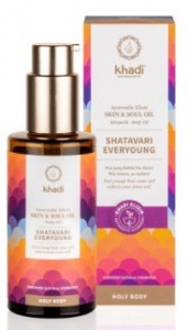 Khadi - Odmładzający olejek Skin & Soul -  Shatavari Everyoung - 100 ml