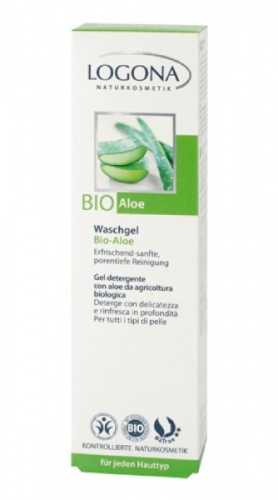 Logona – Żel do mycia twarzy z bio-aloesem – 75 ml