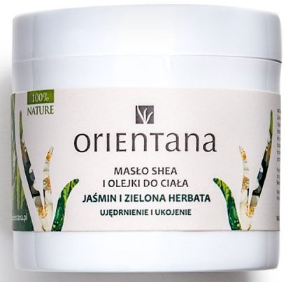 Orientana – Masło shea i olejki Jaśmin i Zielona Herbata – 100g