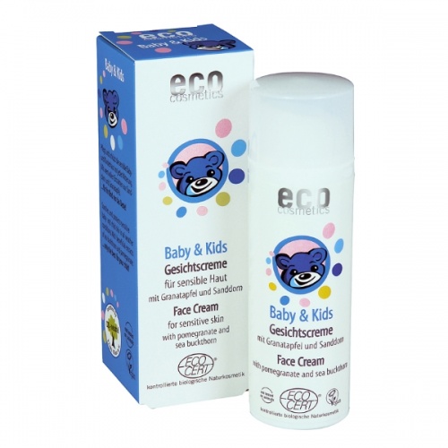 Eco Cosmetics – Krem do twarzy dla dzieci i niemowląt – 50 ml