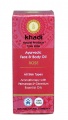  Khadi - Ajurwedyjski olejek do twarzy i ciała z różą