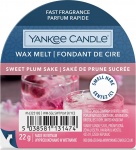 Yankee Candle - Wosk Sweet Plum Sake - 22g