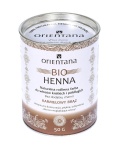 Orientana - BIO Henna Karmelowy brąz do włosów krótkich i półdługich - 50g