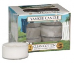 Yankee Candle - Tealight Clean Cotton