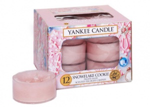 Yankee Candle - Tealight Snowflake Cookie