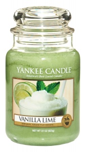 Yankee Candle - Duży słoik Vanilla Lime - 623g