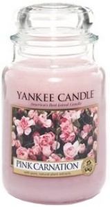 Yankee Candle - Duży słoik Pink Carnation - 623g