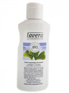 Lavera – Tonik rozjaśniający do twarzy z wyciągiem z miłorzębu japońskiego i bio-winogron - 125 ml