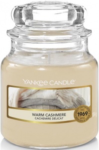 Yankee Candle - Mały słoik Warm Cashmere - 104g