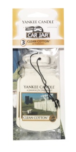 Yankee Candle - Car jar Clean Cotton bonus pack - 3 szt.