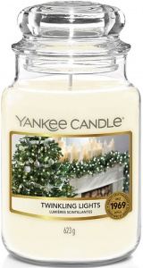 Yankee Candle - Duży słoik Twinkling Lights - 623g