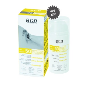 Eco Cosmetics - Emulsja na słońce SPF 50 - wysoka ochrona - 100 ml