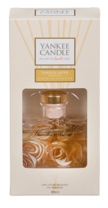 Yankee Candle – Dyfuzor zapachowy Signature Vanilla Satin – 88 ml