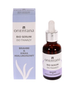 Orientana - BIO Serum do twarzy Brahmi i Kwas Hialuronowy - 30 ml