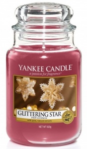Yankee Candle - Duży słoik Glittering Star - 623g