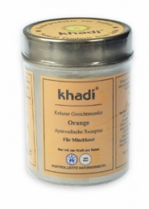 Khadi - Pomarańczowa maseczka do twarzy - 50g