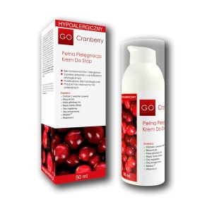 GoCranberry – Pełna Pielęgnacja Krem Do Stóp – 50 ml
