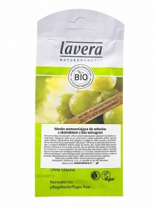 Lavera – Maska wzmacniająca do włosów z ekstraktem z bio-winogron – 20 ml