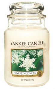 Yankee Candle - Duży słoik Sparkling Snow - 623g
