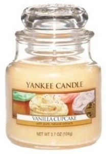 Yankee Candle - Mały słoik Vanilla Cupcake - 104g