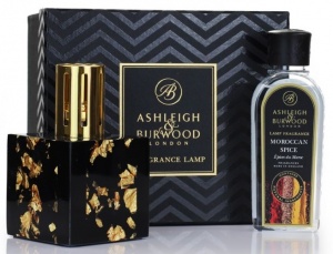 Zestaw Lampa katalityczna Ashleigh & Burwood - Midnight Gold + Olejek Moroccan Spice