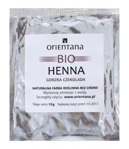 Orientana - BIO Henna Gorzka czekolada próbka - 10g