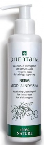 Orientana - Odżywczy Bio Olejek do demakijażu Neem - 150 ml