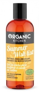 Organic Kitchen - Naturalny nastrojowy żel pod prysznic Letnia Lista Życzeń - 260 ml