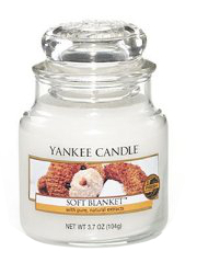 Yankee Candle - Mały słoik Soft Blanket - 104g