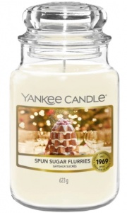 Yankee Candle - duża świeca Spun Sugar Flurries - 623g