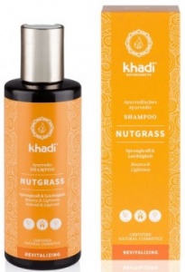 Khadi – Szampon do włosów przetłuszczających się Nutgrass – 210 ml