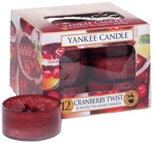 Yankee Candle - Tealight Cranberry Twist
