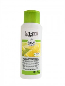 Lavera – Szampon do włosów przetłuszczających się z wyciągiem z bio-cytryny i bio-mięty  - 200 ml 