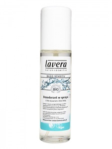 Lavera – Dezodorant w sprayu z bio-oczarem i bio-różą - 75 ml