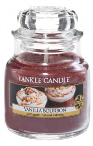 Yankee Candle - Mały słoik Vanilla Bourbon - 104g