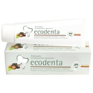 Ecodenta - Pasta do zębów na zapalenie dziąseł z korą dębu, ekstraktem z krwawnika i bioaktywnym wapniem - 100 ml