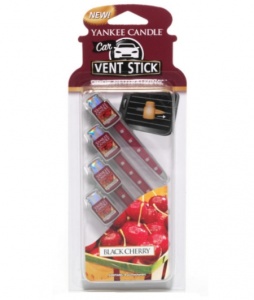 Yankee Candle – Car vent stick Black Cherry – 4szt.