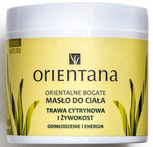 Orientana – Orientalne bogate masło do ciała Trawa Cytrynowa i Żywokost – 100g