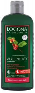 Logona - Szampon Age Energy z bio-kofeiną - 250 ml
