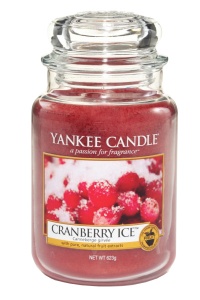 Yankee Candle - Duży słoik Cranberry Ice - 623g