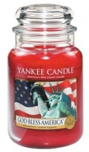 Yankee Candle - Duży słoik God Bless America - 623g