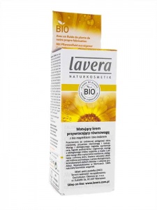 Lavera – Matujący krem przywracający równowagę z bio-nagietkiem i bio-imbirem - 30 ml